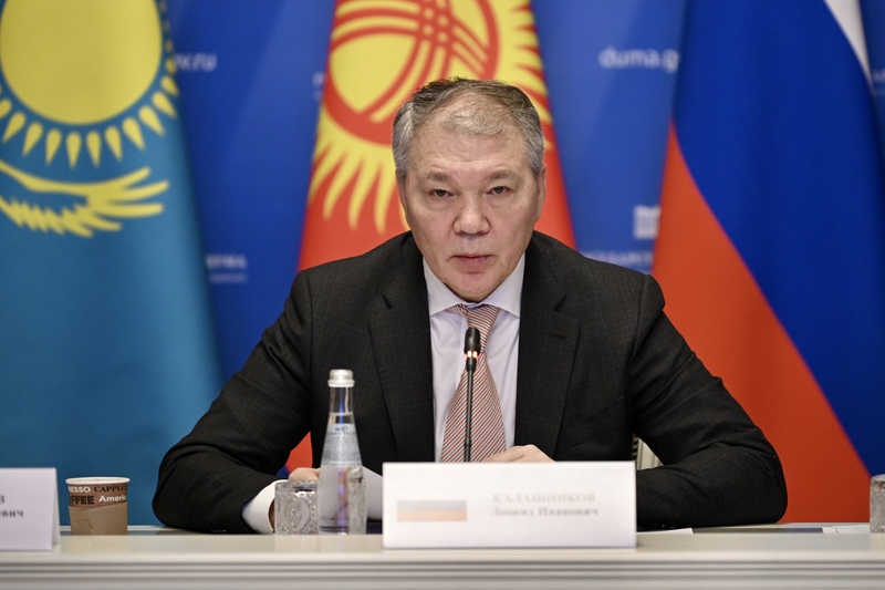Leonid Kalashnikov, Chairman of the State Duma Committee on CIS Affairs, Eurasian Integration and Relations with Compatriots 